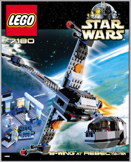 7180-1 B-wing at Rebel Control Center